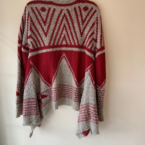 Southwest Style Boho Cardigan Aztec Size Medium - Picture 10 of 10